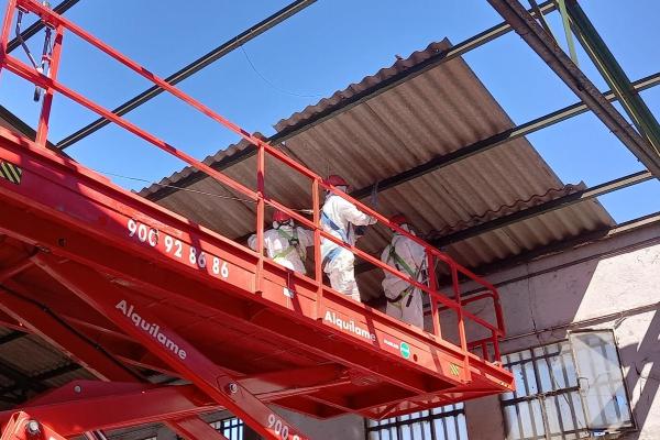 Asbestos cement removal - IGR